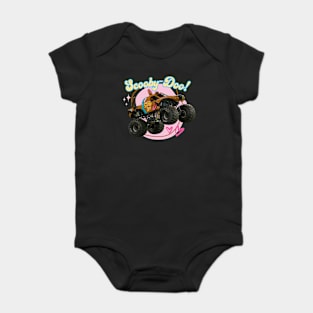 Scooby doo monster truck! Baby Bodysuit